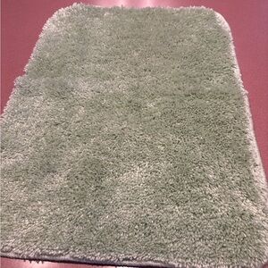 Luxurious Sage Bath Rug